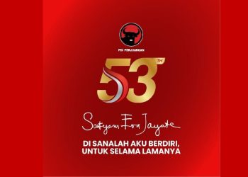 PDI Perjuagan Rayakan HUT ke-53 dan Rakernas di Ancol