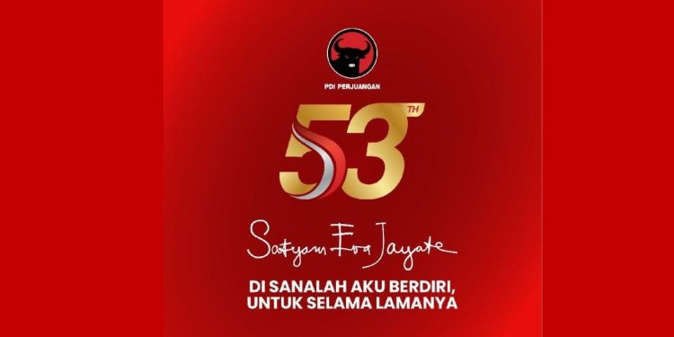 PDI Perjuagan Rayakan HUT ke-53 dan Rakernas di Ancol