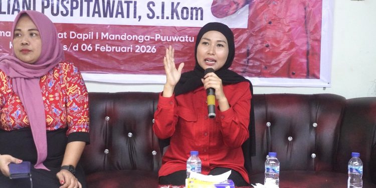 Reses Masa Sidang II Tahun 2025/2026, Apriliani Puspitawati Serap Aspirasi Warga Dapil I Mandonga–Puuwatu