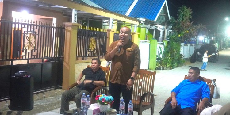 Kader PDI Perjuangan, Zulham Damu Serap Aspirasi Warga Anawai Saat Reses DPRD Kendari