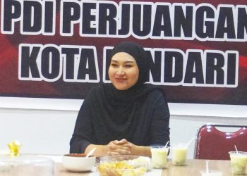 Apriliani Puspitawati: Nakhodai PDI Perjuangan Kendari Usung Prinsip Kerja Keras dan Kerja Ikhlas