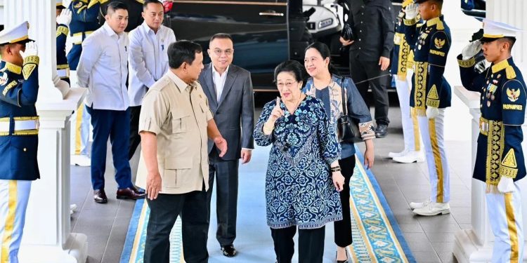 Dua Jam di Istana, Prabowo–Megawati Bahas Geopolitik dan Masa Depan Bangsa