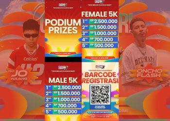 Buruan Daftar di Barata Colour Run 2026, Bakal Banjir Hadiah