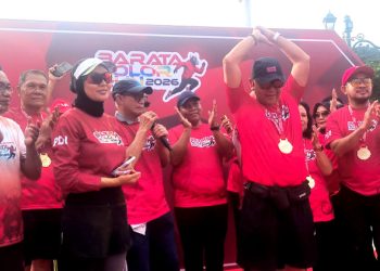 Sukses Event Barata Colour Run Kendari, Hasto Kristianto “Bakar” Energi Juang Generasi Muda Sulawesi Tenggara