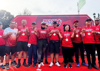 Barata Color Run Kendari Sukses, DPC PDI Perjuangan Muna juga Bersiap Gelar Event Lari Serupa