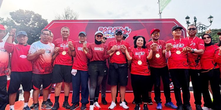 Barata Color Run Kendari Sukses, DPC PDI Perjuangan Muna juga Bersiap Gelar Event Lari Serupa