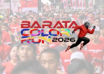 Barata Colour Run 2026 Sulut ‘Api’ Perjuangan PDIP di Bumi Anoa Sultra