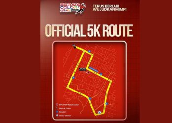Ini Rute Lari 5K Barata Colour Run Minggu Besok, 250 Peserta Finis Raih Medali