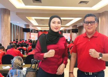 Sekjen PDIP Sambangi Kendari, Apriliani Puspitawati: Momentum Perkuat Soliditas Kader