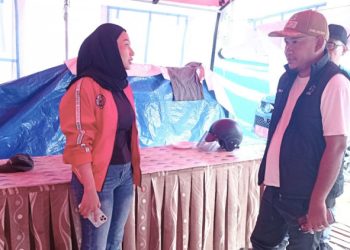 Apriliani Dukung Langkah Pemkot Kendari, Posko PDIP Prioritaskan Area Minim Bantuan