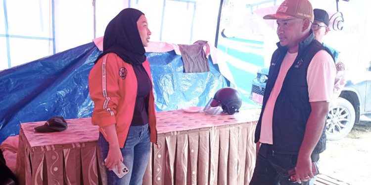 Apriliani Dukung Langkah Pemkot Kendari, Posko PDIP Prioritaskan Area Minim Bantuan