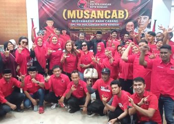 PAC PDI Perjuangan se-Kota Kendari Dilantik: Siap ‘Tempur’ di Pemilu 2029