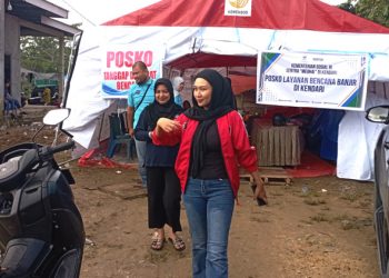 Bantuan Mendesak, Apriliani Puspitawati Bakal Dropkan Pakaian Layak Bagi Ibu-ibu Korban Banjir