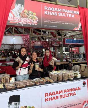 Bulan Bung Karno: PDI Perjuangan Sultra Berpartisipasi di Wisata Kuliner Nusantara di Banten, Apriliani Dukung Geliat UMKM Lokal