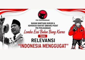 BBHAR PDI Perjuangan Gelar Lomba Esai Bulan Bung Karno, Hadiahkan Beasiswa PKPA dan Pelantikan Advokat