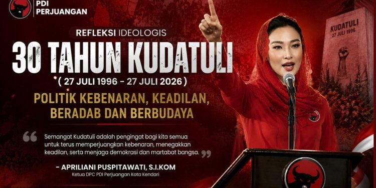 Refleksi 30 Tahun Kudatuli, Apriliani: Politik Kebenaran Harus Jadi Nafas Perjuangan Kader