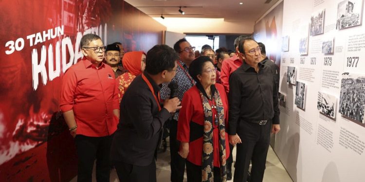 Megawati Hadiri Pameran Sejarah 30 Tahun Kudatuli, Refleksikan Perjalanan Demokrasi Indonesia