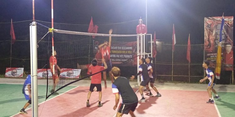 Turnamen Bola Voli PAC PDI Perjuangan Puuwatu: Comeback Sengit Atas Watulondo Antarkan Tim Putra Abeli Dalam ke Final