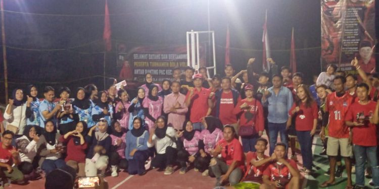 Ini Daftar Juara dan Pemain Terbaik Turnamen Bola Voli PAC PDI Perjuangan Puuwatu Tahun 2026