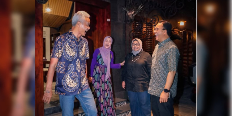 Saat Anies Datangi Ganjar di Yogyakarta, Ada Ajakan Lari